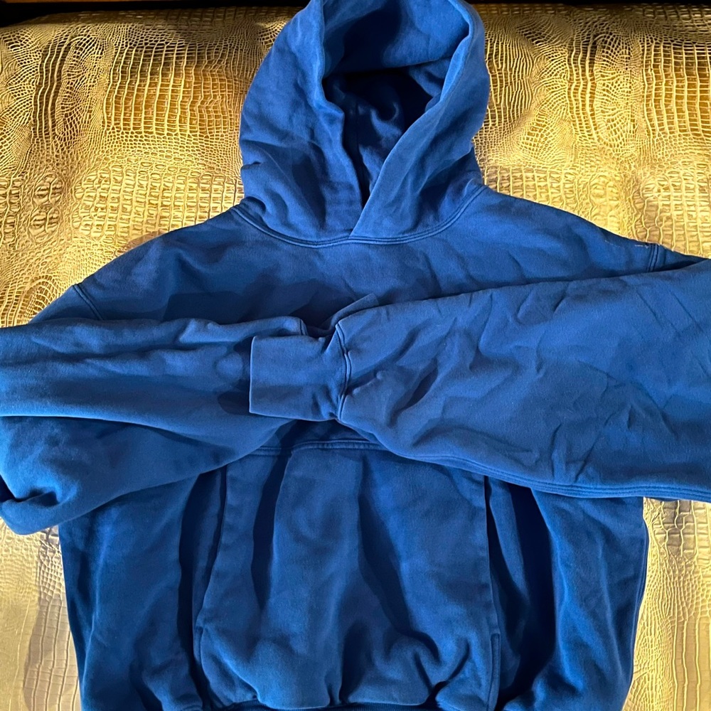 Small Blue Yeezy x Gap Hoodie